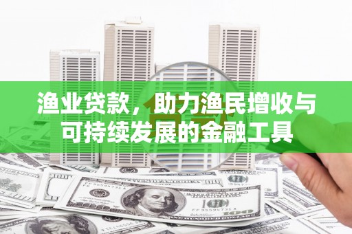 秭归渔业贷款，助力渔民增收与可持续发展的金融工具