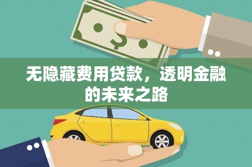 秭归无隐藏费用贷款，透明金融的未来之路