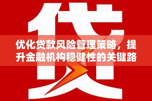 秭归优化贷款风险管理策略，提升金融机构稳健性的关键路径