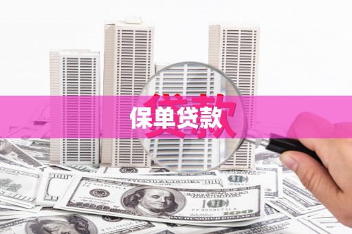 秭归保单贷款
