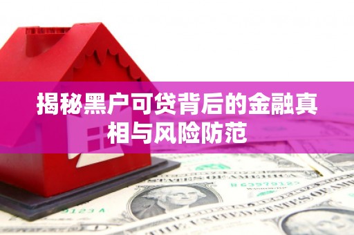 秭归揭秘黑户可贷背后的金融真相与风险防范
