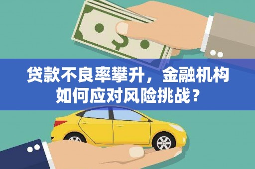 秭归贷款不良率攀升，金融机构如何应对风险挑战？