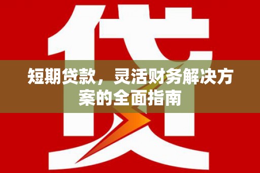 秭归短期贷款，灵活财务解决方案的全面指南