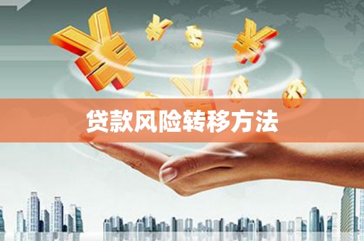 秭归贷款风险转移方法 秭归贷款风险转移方法