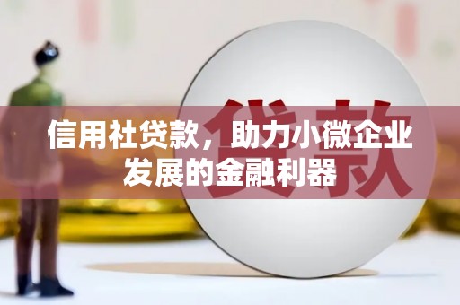 秭归信用社贷款，助力小微企业发展的金融利器