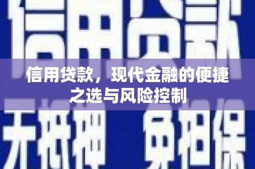 秭归信用贷款，现代金融的便捷之选与风险控制