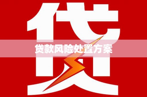 秭归贷款风险处置方案