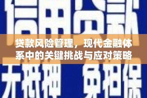 秭归贷款风险管理，现代金融体系中的关键挑战与应对策略